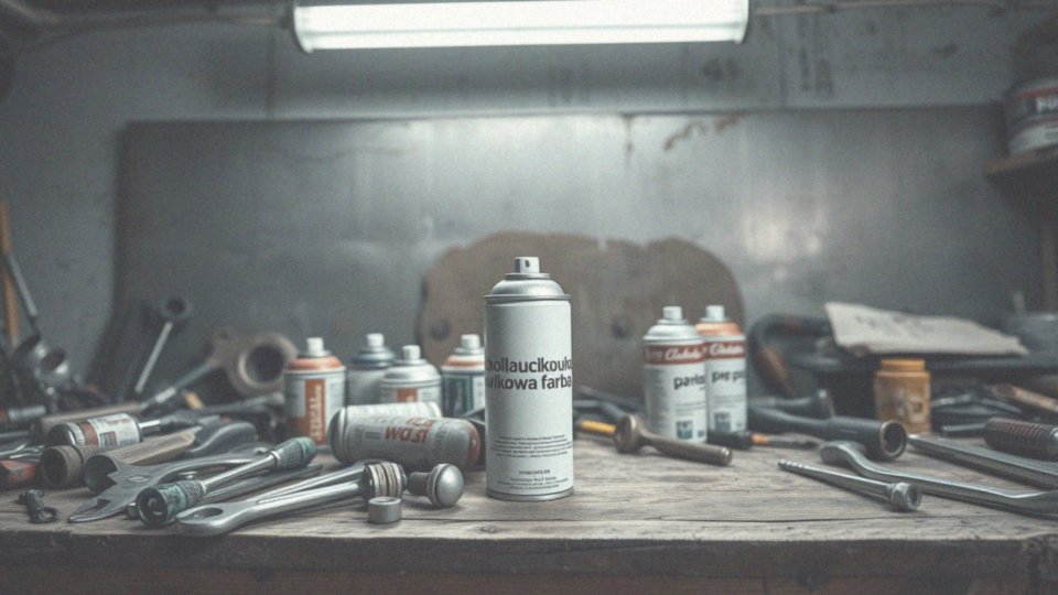Jakie są parametry techniczne farby chlorokauczukowej w sprayu?