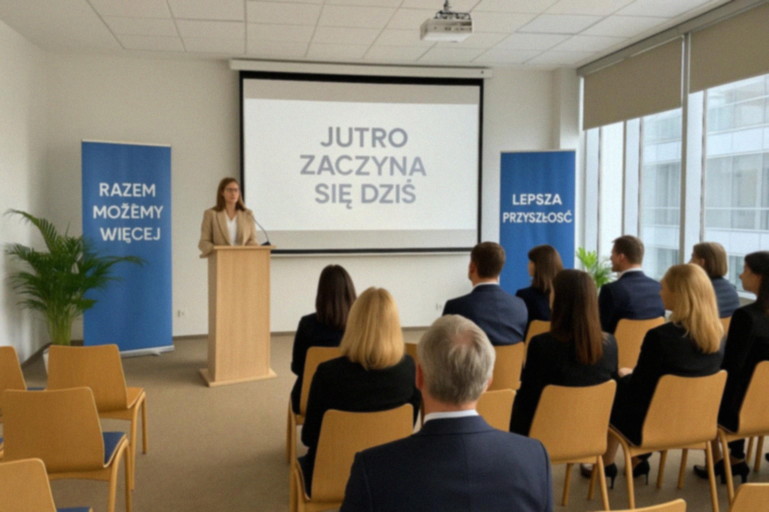Wernisaż malarstwa Tadeusza Trockiego w Chojnicach